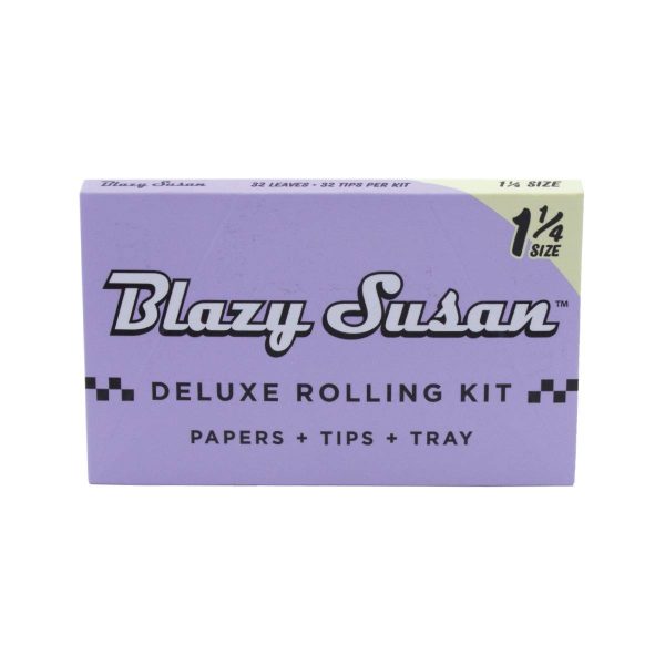 Paquete Papel Morado 1-1/4 con filtro de Blazy Susan